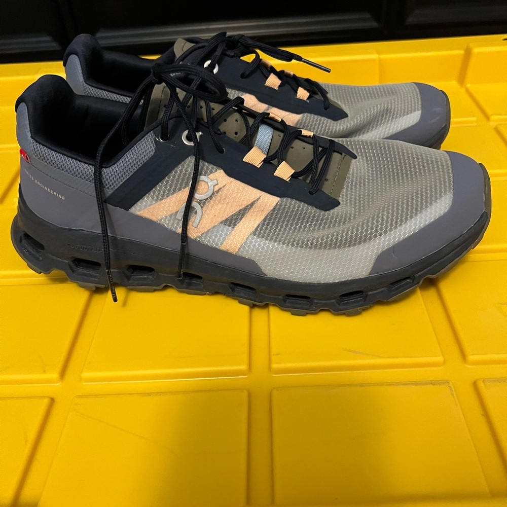 On Running Blue Athletic Shoes for Performance and Stability